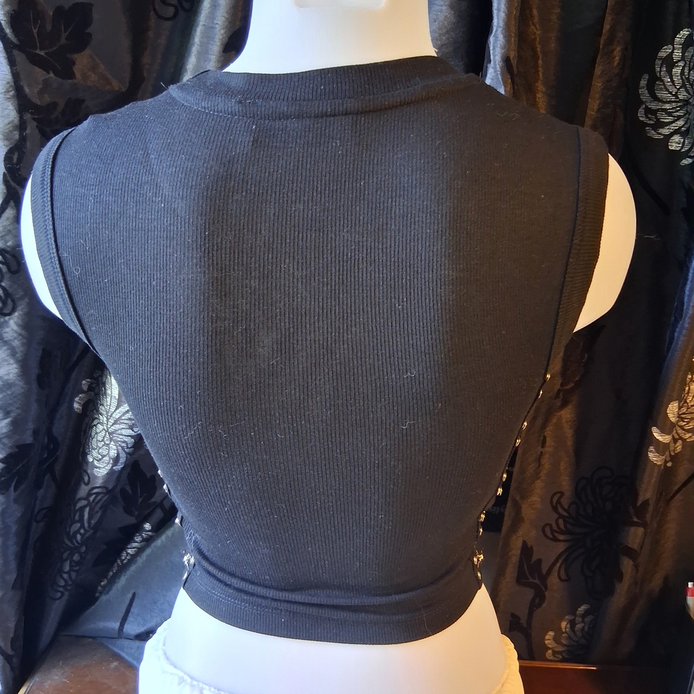 Kate Hewko Black Corset Top - Picture 6 of 9